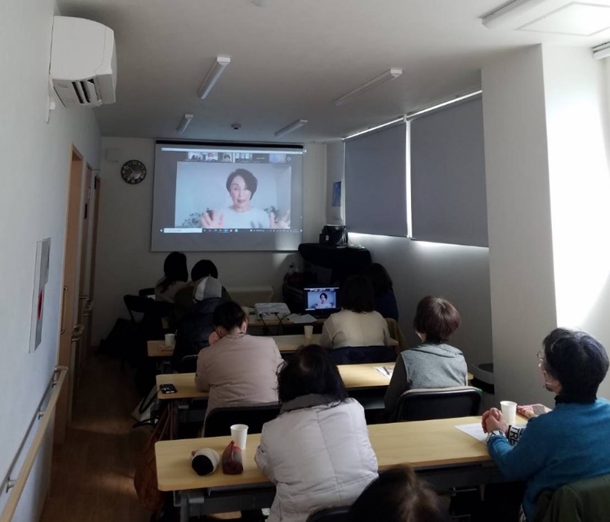 県学齢期研修会の様子1