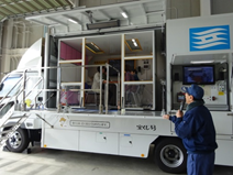 防災センター見学の様子1