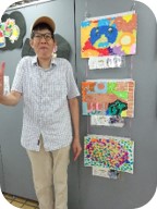 育成会・福成会合同作品展見学の様子4